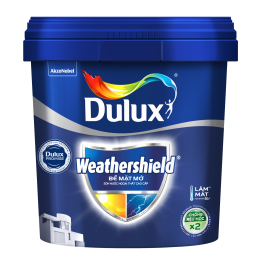 Sơn ngoại thất Dulux Weathershield bề mặt mờ BJ8