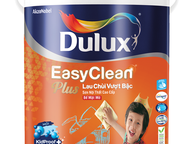 Tìm hiểu các dòng sơn Dulux dễ lau chùi