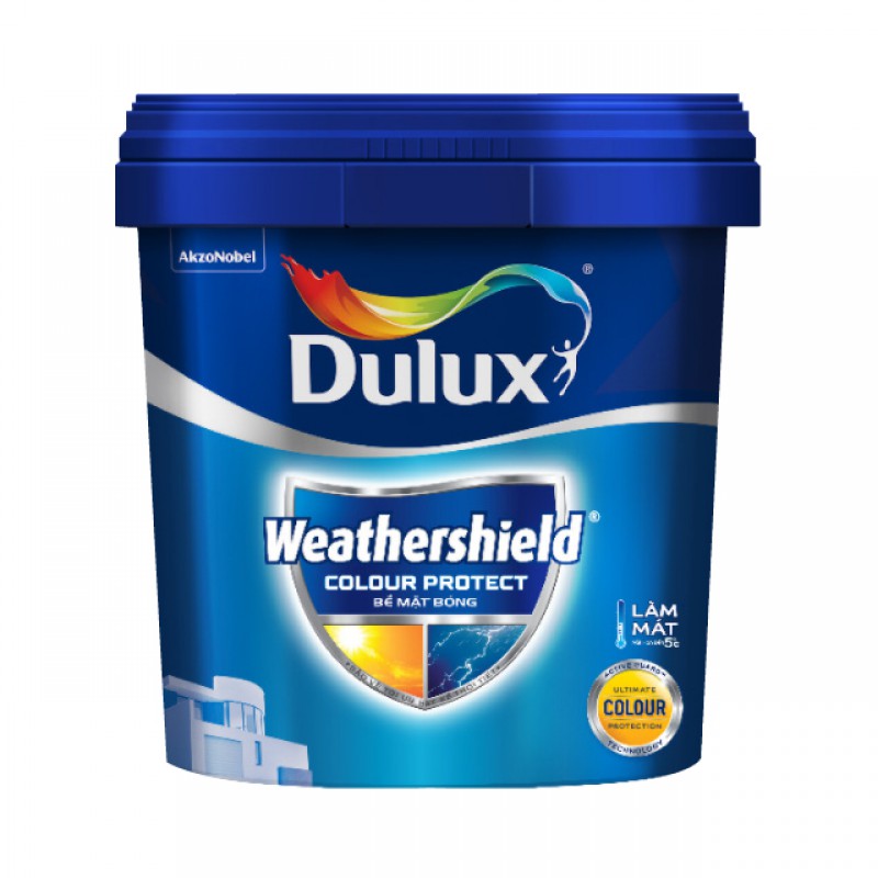 Sơn ngoại thất Dulux Weathershield Colour Protect tự hào được thiết kế để bảo vệ nhà bạn khỏi các yếu tố thời tiết khắc nghiệt. Không chỉ đảm bảo độ bền và đẹp mắt, sản phẩm còn có nhiều màu sắc tươi sáng để bạn có thể lựa chọn cho ngôi nhà của mình.